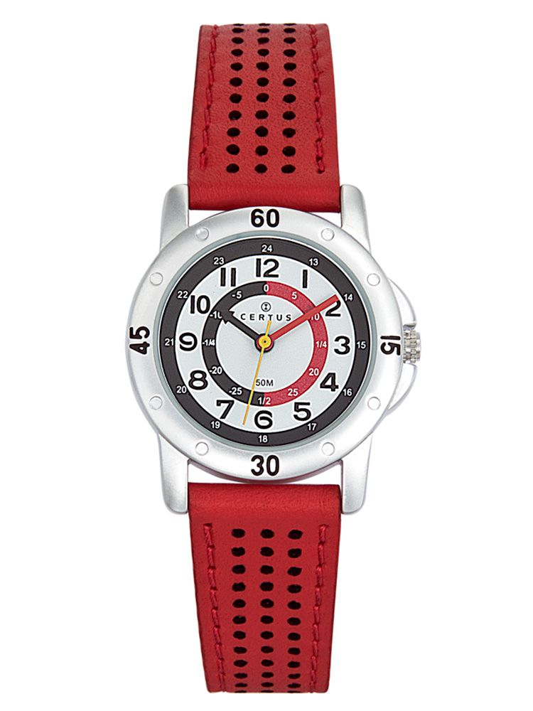 Montre enfant Certus rouge ardent