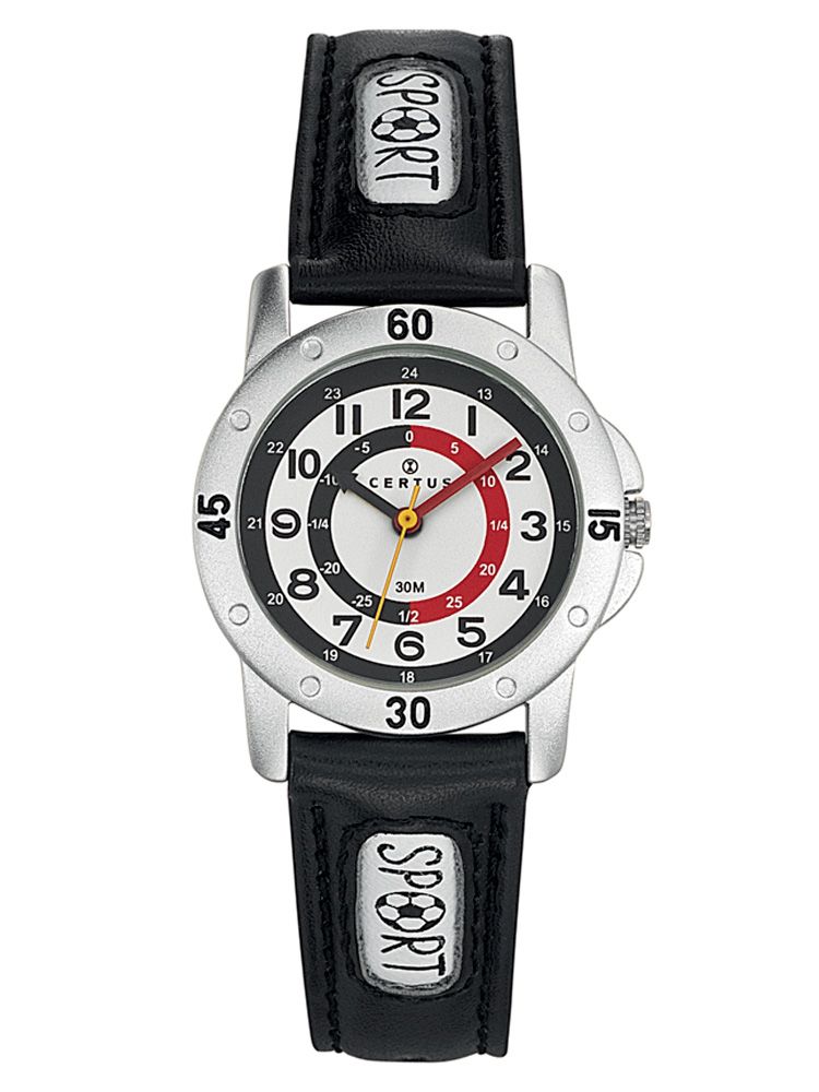 Montre enfant sport Certus noire