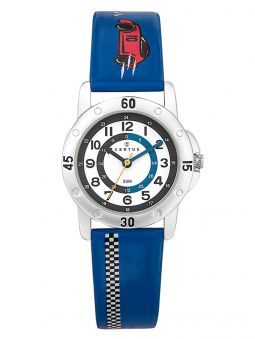 Montre enfant Certus voiture bleue