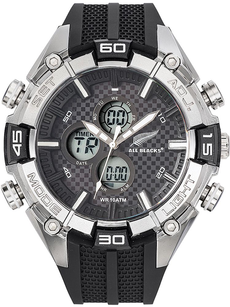 Montre homme All Blacks doubles affichages