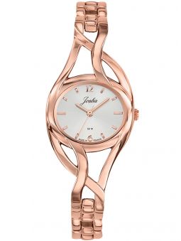 Montre femme Certus Joalia dorée rose en métal