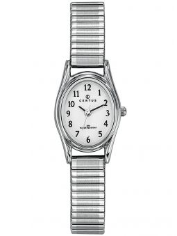 Montre Gris Argent Certus Style Vintage Bracelet Extensible Pour Femme