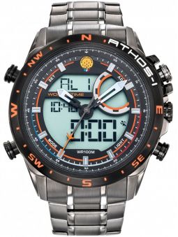 Montre homme Patrouille de France Athos 1 Leader Chronographe double affichage