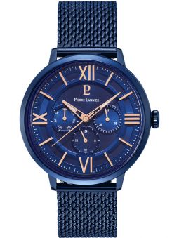 Montre homme Pierre Lannier bracelet milanais bleu 255F466 