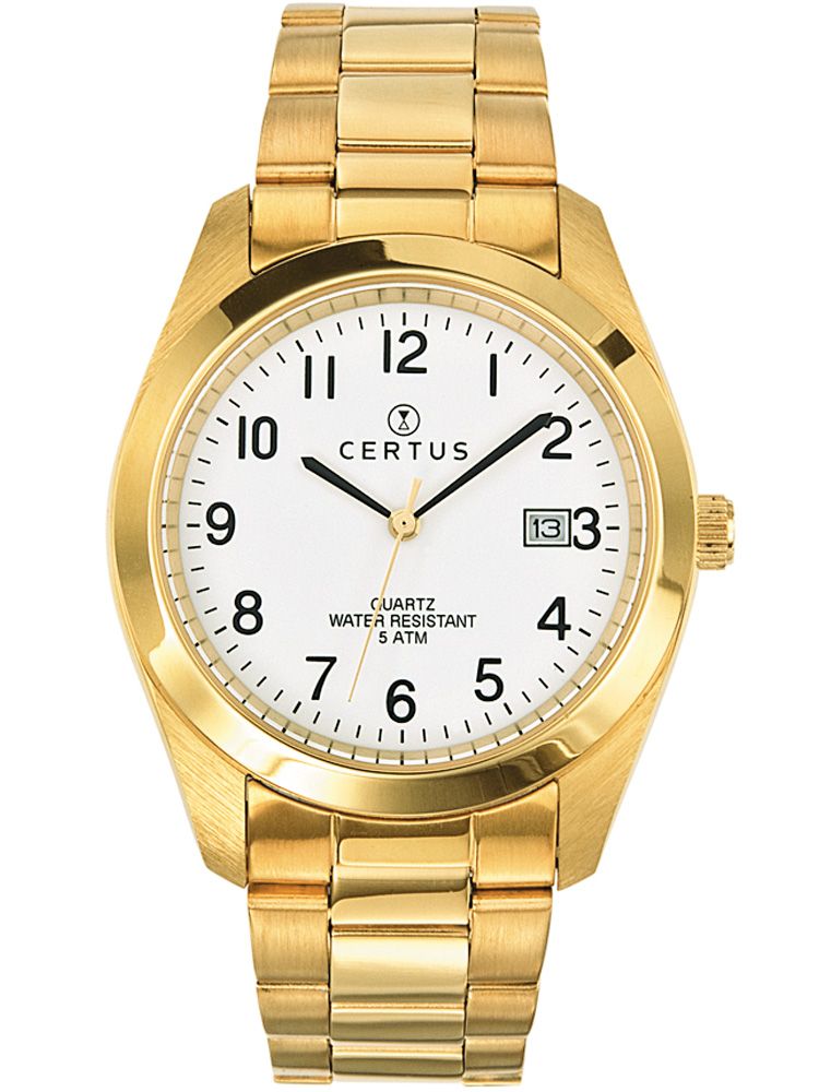 Montre homme Certus doré jaune