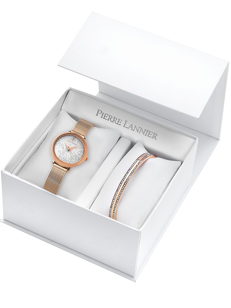 Montre Femme SWAROVSKI en Acier Rose - - Cleor