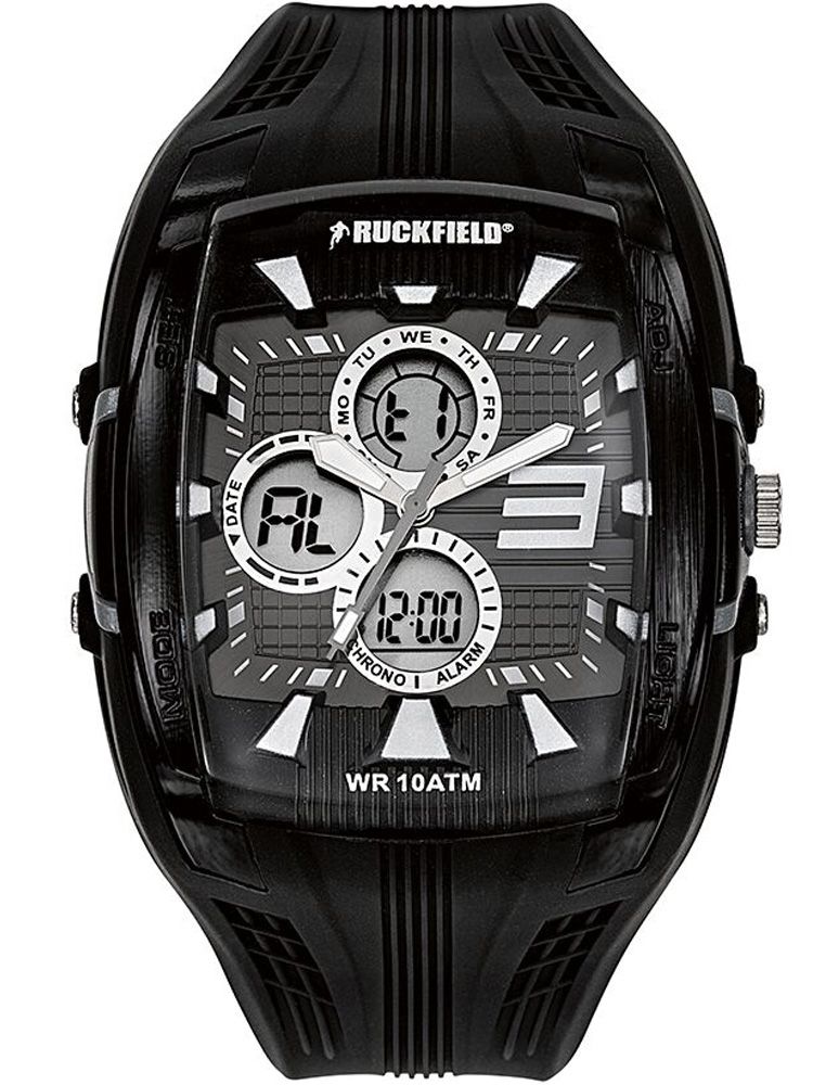 Montre homme Ruckfield multifonctions double affichage