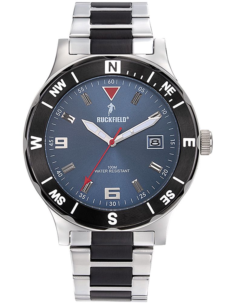 Achat Montre homme, boîte acier gris, bracelet acier gris et Achat Montre homme, boîte acier gris, bracelet acier gris et