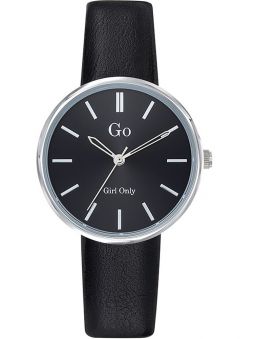 Montre femme Go ronde bracelet noir 699317
