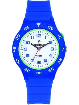 Montre homme Ruckfield bracelet silicone bleue 685090_1