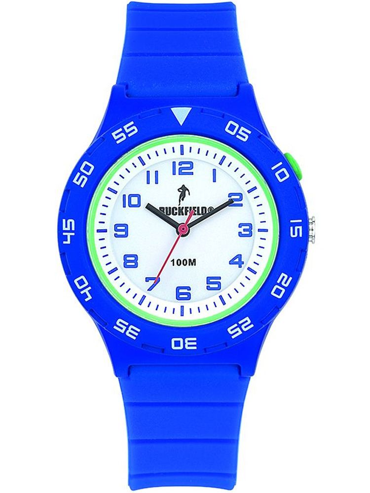 Montre enfant Tekday blanche avec étoiles