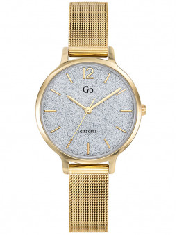 Montre pailletée Go Girl IP or jaune 695234