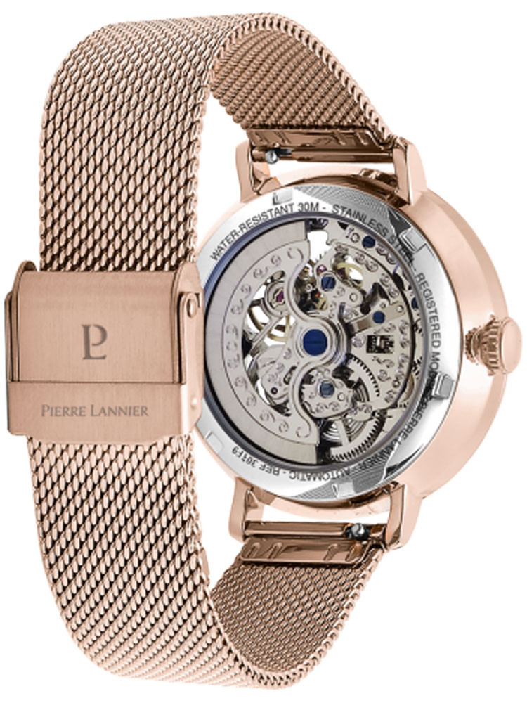 Montre Automatique Femme Acier Doré