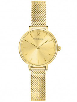 Montre milanais coloris or jaune Pierre Lannier 014J548
