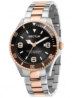 Montre sport Sector 230 acier noir or R3253161019