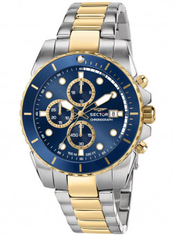 Montre Sector sport acier jaune or R3273776001