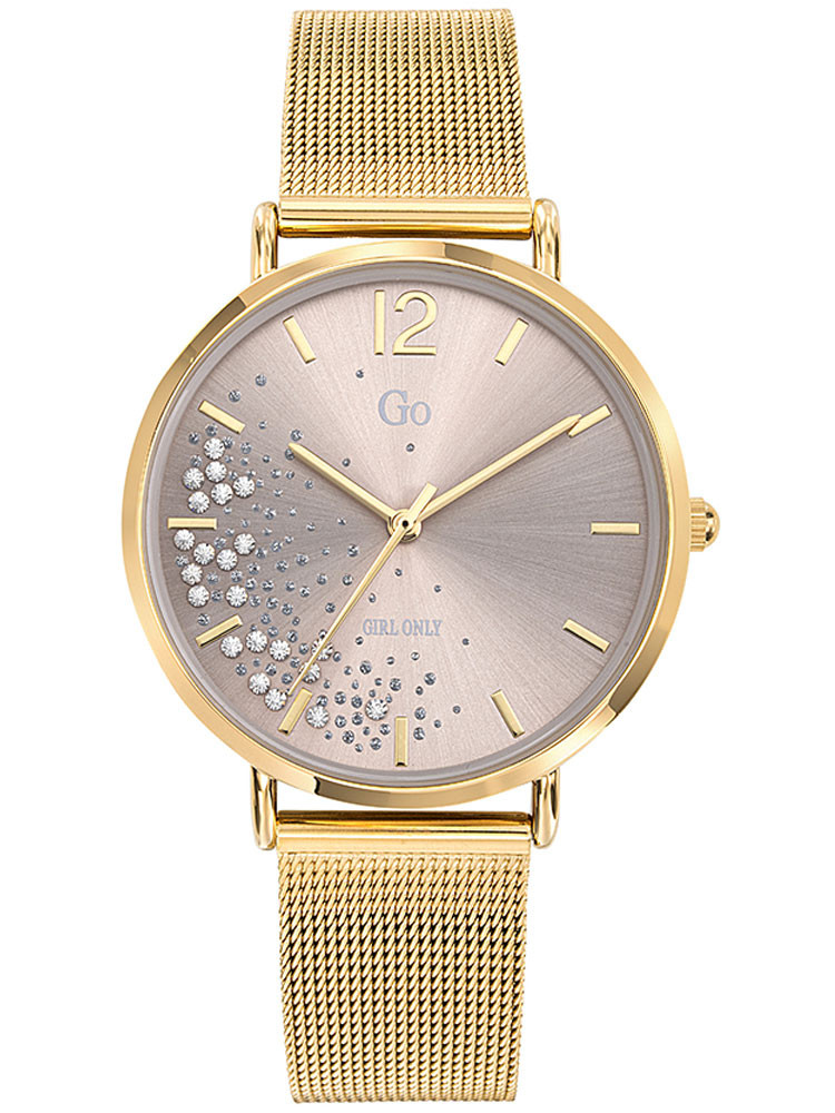 Montre femme tendance Go dorée champagne 695354