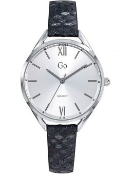 Montre GO Girl Only cuir effet peau de serpent