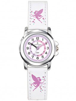 Montre Certus analogique feerique blanche rose 647644