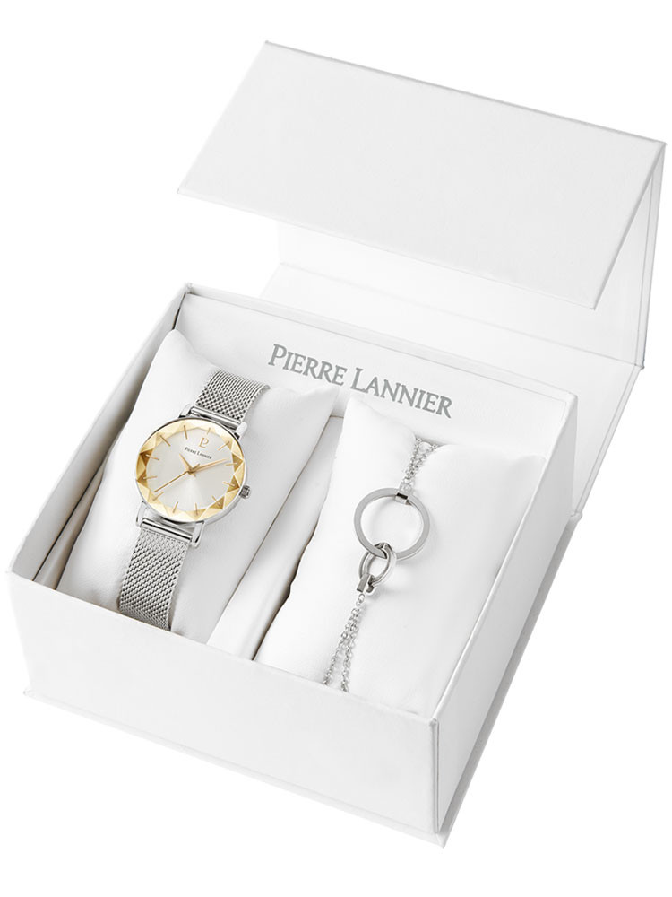 Coffret montre Homme M. JOHN bracelet Cuir Noir - Homme - Montres | MATY