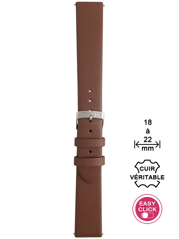 Bracelet montre cuir 2025