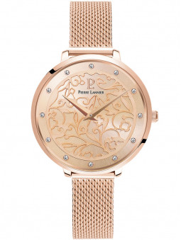 Montre femme Pierre Lannier Eolia doré rose 041K958
