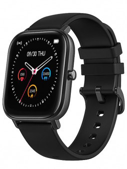 Montre connectée Lifestyle Smarty 2.0 silicone noir SW007A vue de profil
