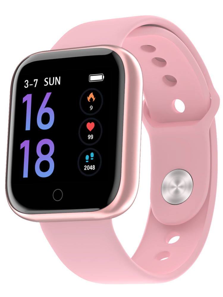 Petite montre connectée rose Smarty 2.0 Wellness SW013C