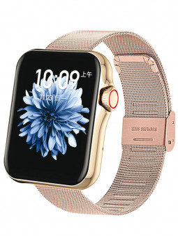 Montre connectée dorée rose Smarty 2.0 SW022I