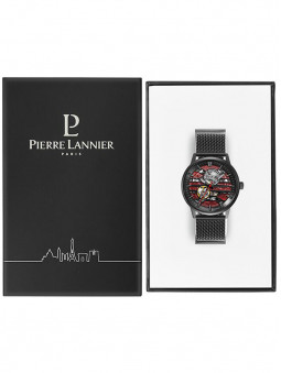 Écrin de montre, packaging Pierre Lannier, pour homme