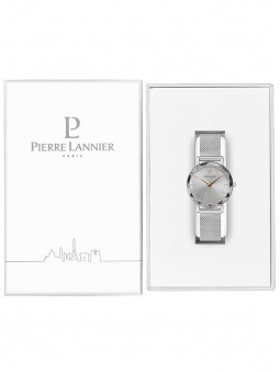 écrin de montre, boite blanche pour mettre la montre femme pierre lannier 009M628