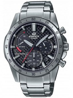 Montre solaire Chronographe Casio Edifice bracelet acier EFS-S580D-1AVUEF