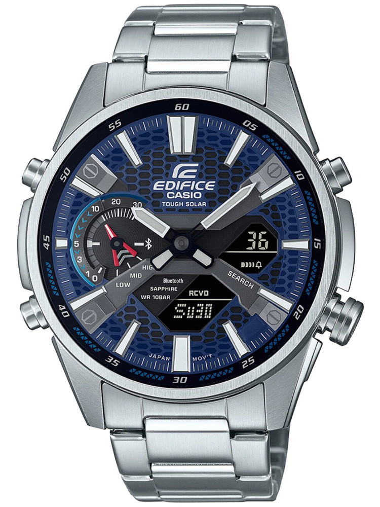 Montre homme Casio à énergie solaire ECB-S100D-2AEF - 1001-montres.fr