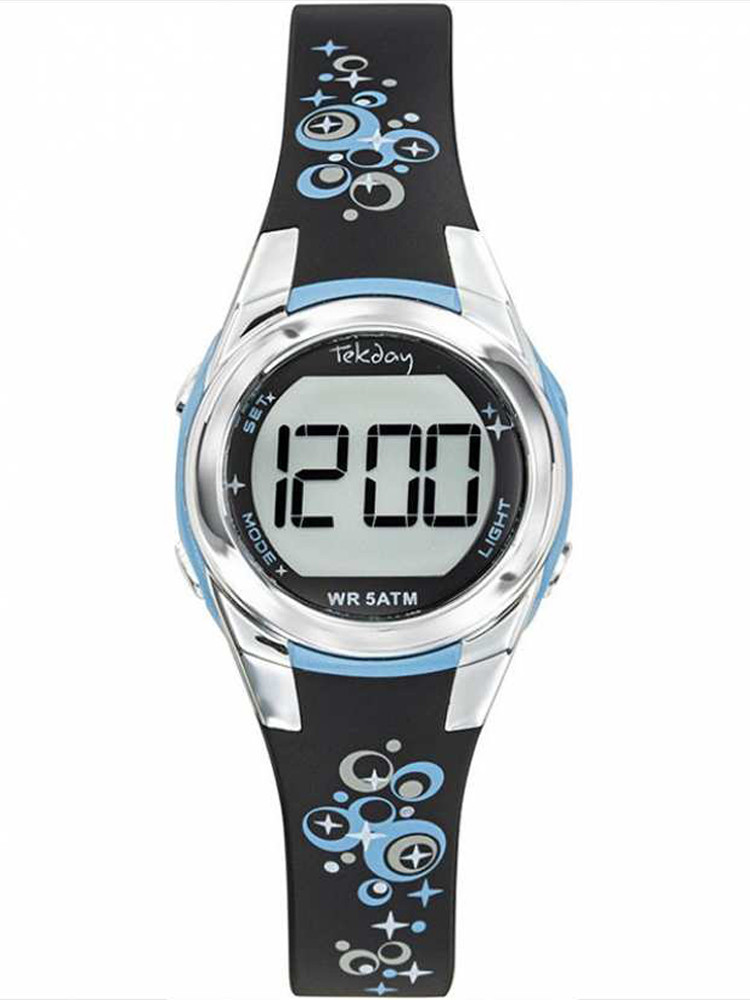 Montre enfant digitale noire