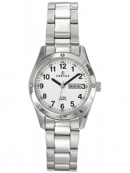 Montre femme acier Certus 641330 bracelet maillons - 1001-montres.fr