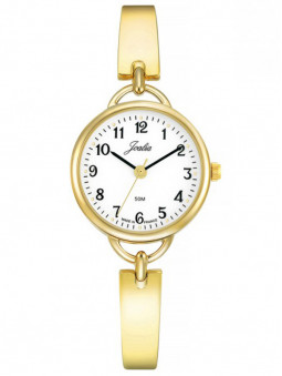 Montre femme Joalia 630647, entièrement dorée, fabriquée en France, style chic et vintage
