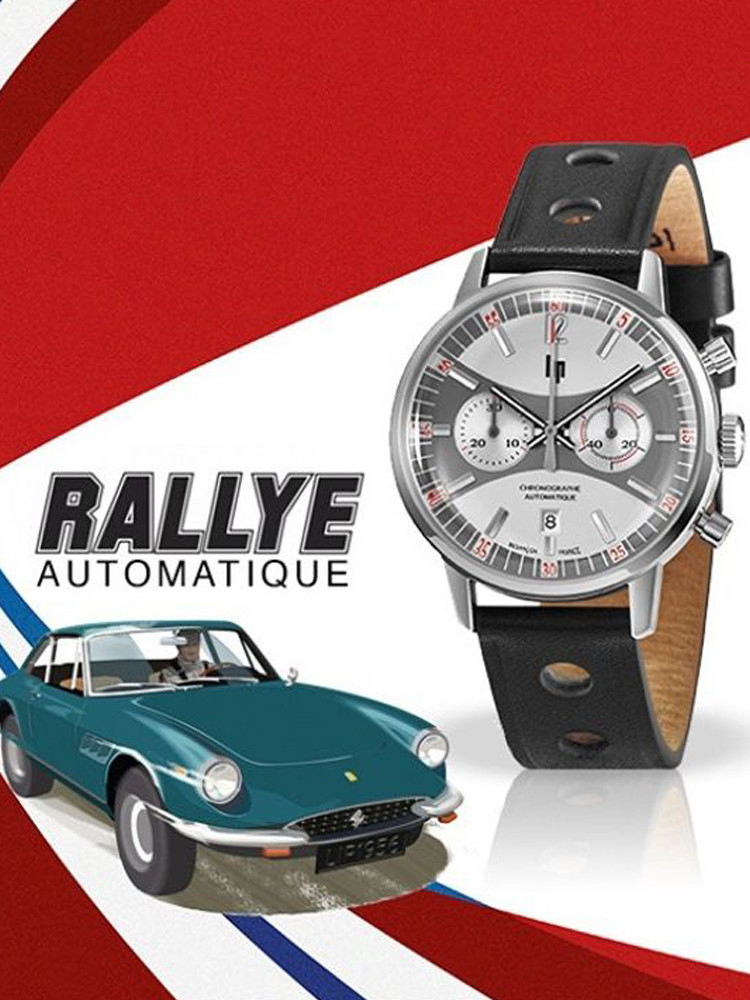 Montre LIP Rallye Automobile Chronographe Automatique 671820 (édition  limitée 291/999)