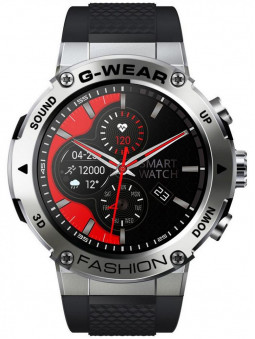 Smart watch homme Smarty SW036B coloris noir, multifonctions, large cadran, à voir sur 1001-montres.fr
