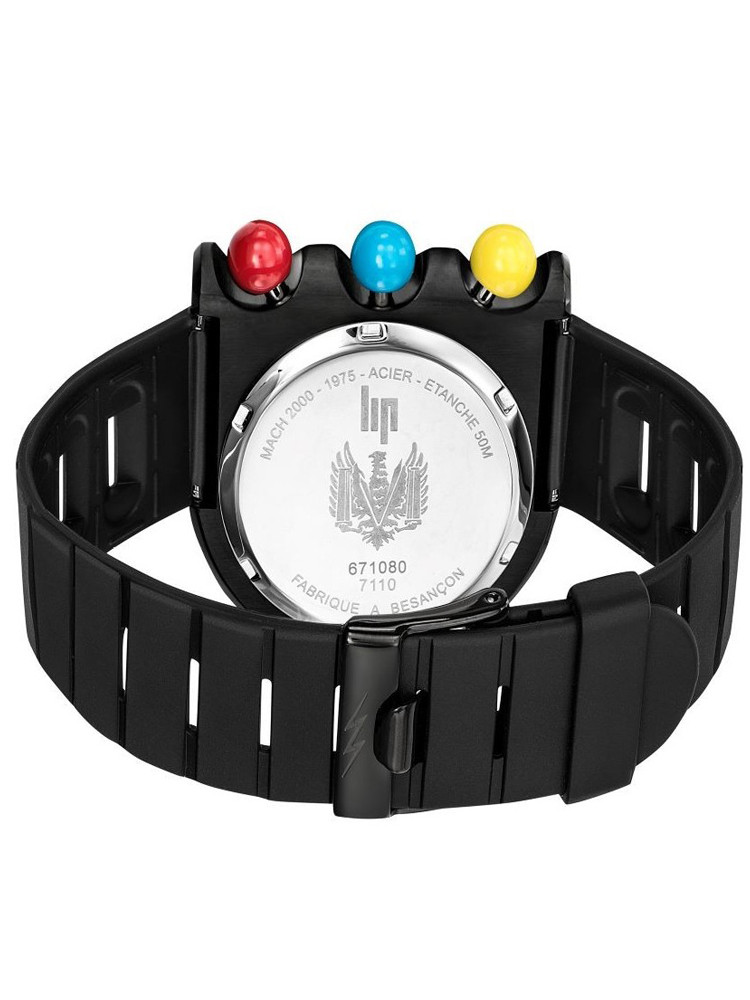 Boîtier De Montre Vintage Noir Pour LIP Mach 2000 (Tallon) - Neuf Sans étiquette