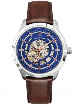 Belle montre homme mécanisme apparent marque Pierre Lannier 329F164 sur 1001-montres.fr