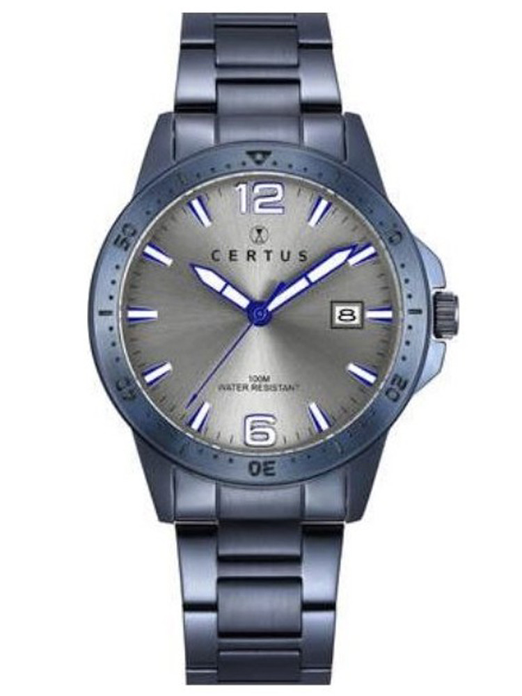 Montre acier allure urbaine pour homme de la marque horlogère Certus 616484 à découvrir sur 1001-montres.fr