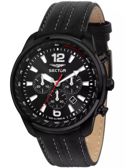 Montre Chronographe pour homme style sportive coloris noir marque Sector no Limits référence R3271602008