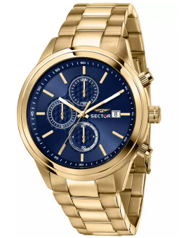 Montre homme en Acier doré jaune style sportif marque Sector no Limits référence R3273740001