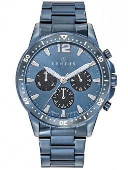 1001-montres.fr vous présente cette montre homme en Acier inoxydable bleu Certus 616501 au style chic et sportif