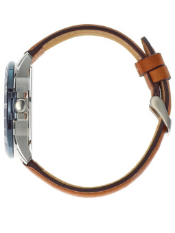 Bracelet de montre homme en cuir marron de haute qualité