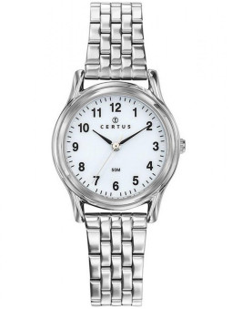 Montre femme argentée Certus 641361 mailles Acier Cadran chiffré