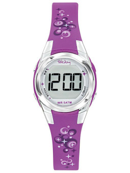 Montre Tekday 654741, pour fille ado, digitale.