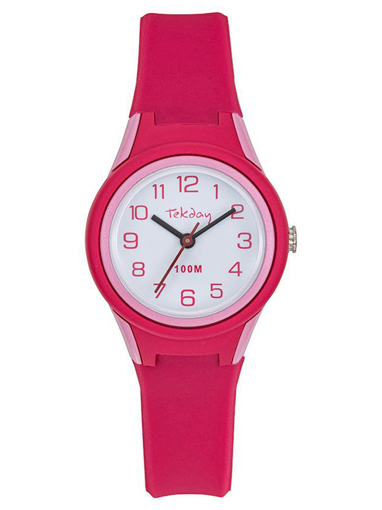 Montre Tekday Fille 654705 Analogique Rose