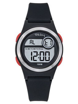 Montre digitale Tekday sport noire 654781