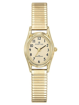 Montre Certus doree pour femme bracelet elastique 630794